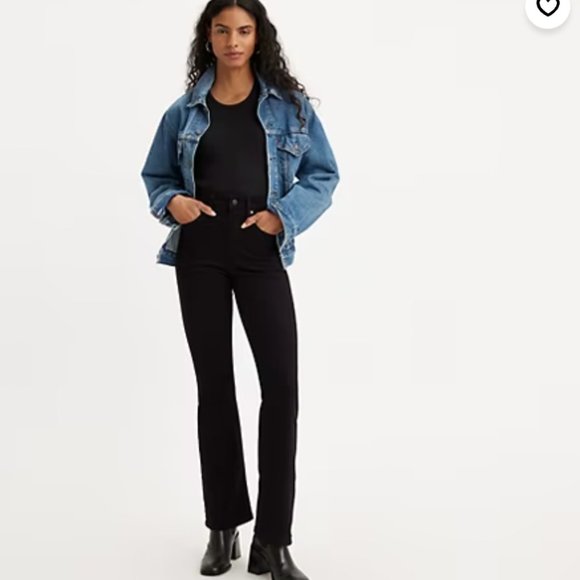 Levi's Denim - Levi's Women's Jeans | 725 High Rise Boot Cut Black Denim | Size 28